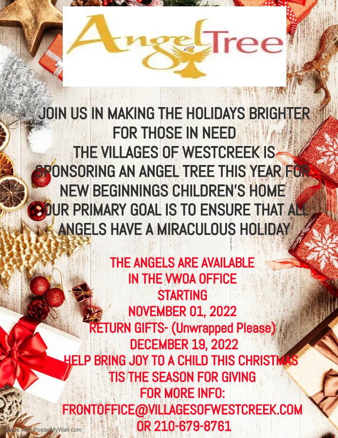 Angel Tree 2022 Flyer